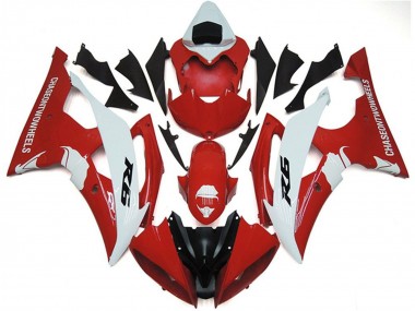 Compra Carenados Moto Yamaha YZF R6 2008-2016 - Blanco Rojo Negro