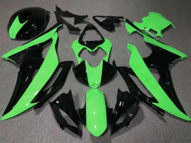 Compra Carenados Moto Yamaha YZF R6 2008-2016 - Verde Negro Brillante