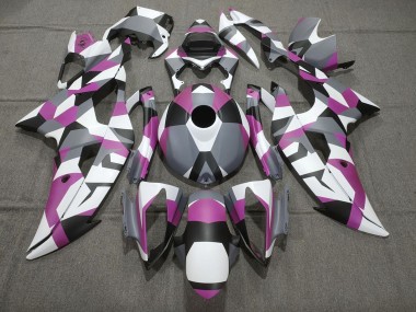 Compra Carenados Moto Yamaha YZF R6 2008-2016 - Blanco Rosa Gris Negro Camouflage