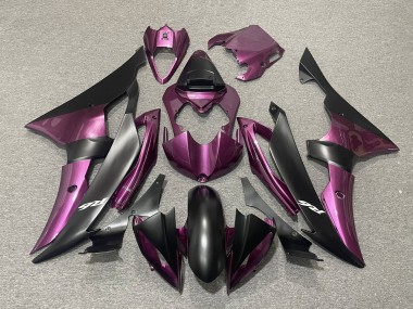 Compra Carenados Moto Yamaha YZF R6 2008-2016 - Púrpura Negro Mate