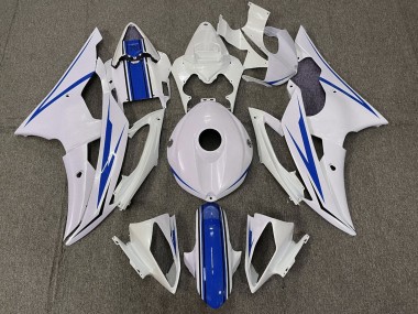 Compra Kits Carenado Moto Yamaha YZF R6 2008-2016 - Blanco Azul