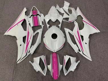 Compra Carenados Moto Yamaha YZF R6 2008-2016 - Blanco Rosa