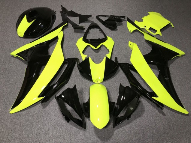 Compra Carenados Moto Yamaha YZF R6 2008-2016 - Amarillo Negro Brillante