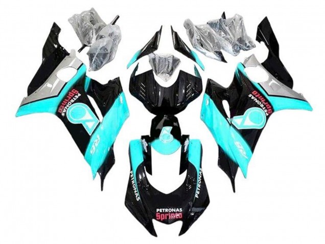 Compra Carenados Moto Yamaha YZF R6 2017-2025 - Turquesa Azul Negro Brillante Petronas