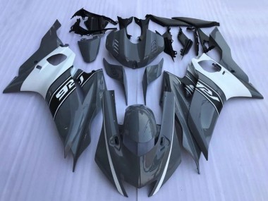 Compra Carenados Moto Yamaha YZF R6 2017-2023 - Nardo Gris Oscuro Blanco Negro