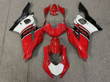 Compra Carenados Moto Yamaha YZF R6 2017-2023 - Blanco Rojo Negro Mate