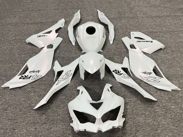 Compra Carenados Moto Kawasaki ZX4R ZX-4RR 2019-2025 - Blanco Perla Negro