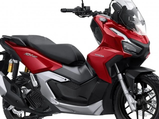 Compra Carenados Moto Honda ADV160 2022-2024 - Plata Rojo Negro Mate