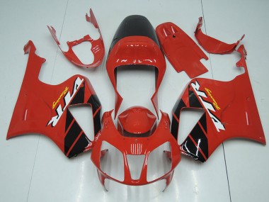 Compra Kits Carenado Moto Honda VTR1000 2000-2006 - Rojo Negro Brillante Raya