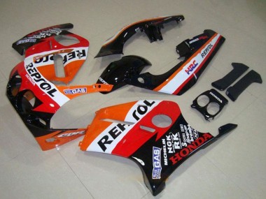 Compra Carenados Moto Honda CBR250RR MC19 1988-1989 - Naranja Blanco Rojo Negro Brillante Repsol