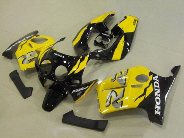 Compra Carenados Moto Honda CBR250RR MC19 1988-1989 - Amarillo Negro Brillante