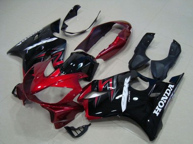 Compra Kit Carenados Moto Honda CBR600 F4i 2004-2007 - Rojo Negro Brillante