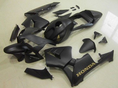Compra Carenados Moto Honda CBR600RR 2003-2004 - Negro Mate Oro Calcomanía