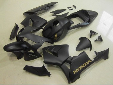 Compra Carenados Moto Honda CBR600RR 2003-2004 - Negro Mate Oro Calcomanía