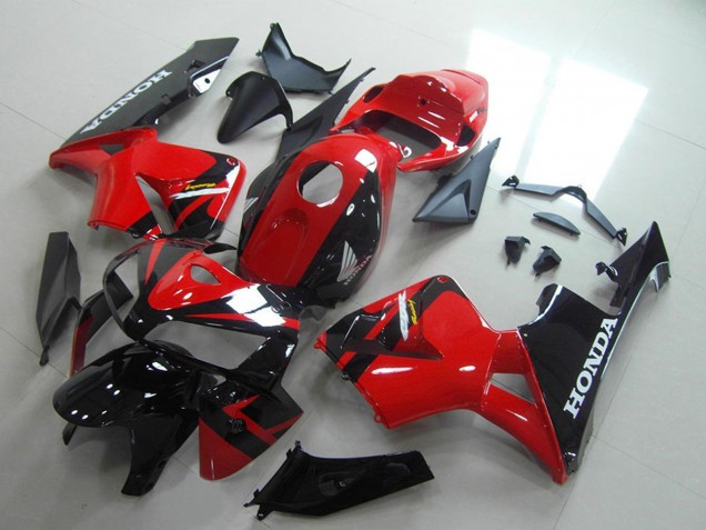Compra Carenados Moto Honda CBR600RR 2005-2006 - Rojo Negro Brillante