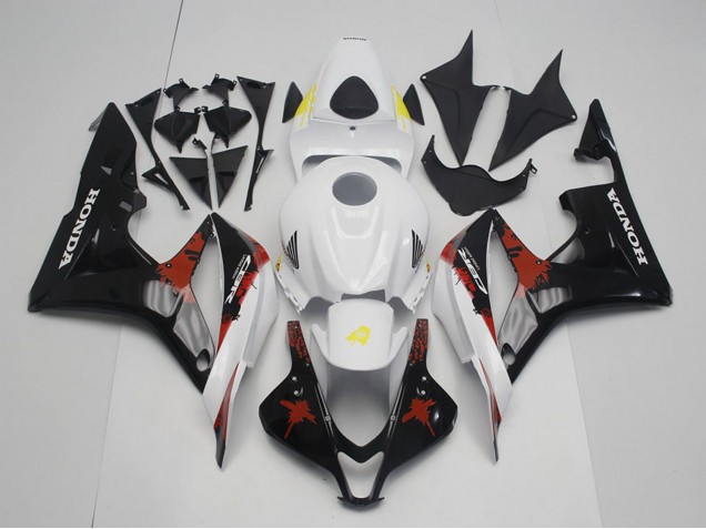 Compra Carenados Moto Honda CBR600RR 2007-2008 - Blanco Rojo Amarillo Negro Brillante Limited Edition