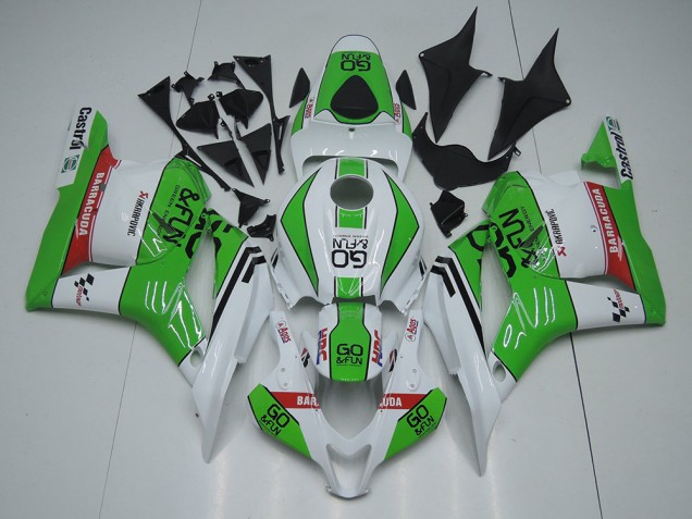 Compra Carenados Moto Honda CBR600RR 2009-2012 - Blanco Verde Rojo Go Fun