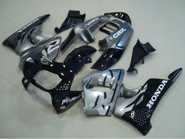 Compra Carenados Moto Honda CBR900RR 893 1996-1997 - Plata Negro Brillante