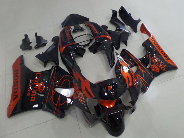 Compra Carenados Moto Honda CBR900RR 919 1998-1999 - Negro Brillante Rojo Corona