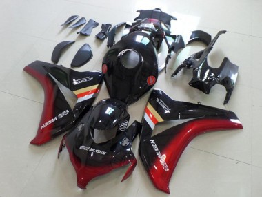 Compra Carenados Moto Honda CBR1000RR 2008-2011 - Negro Brillante Rojo Mugen