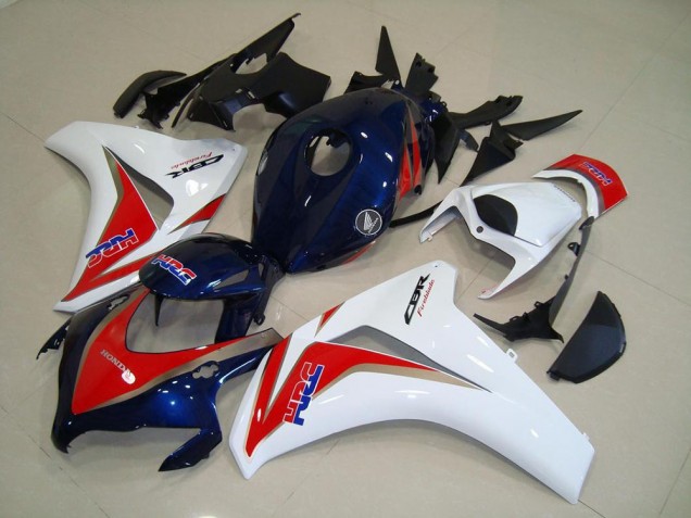 Compra Carenados Moto Honda CBR1000RR 2008-2011 - Blanco Rojo Azul HRC