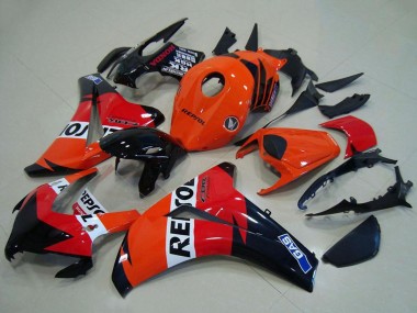 Compra Carenados ABS Honda CBR1000RR 2008-2011 - Naranja Blanco Rojo Negro Brillante Repsol