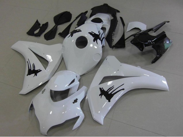 Compra Carenados Moto Honda CBR1000RR 2008-2011 - Blanco Negro Especial Calcomanías
