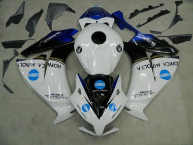Compra Carenados Moto Honda CBR1000RR 2012-2016 - Blanco Azul Negro Brillante Konica Minolta