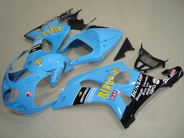 Compra Carenados Moto Suzuki GSXR 1000 2000-2002 - Azul Claro Amarillo Negro Rizla