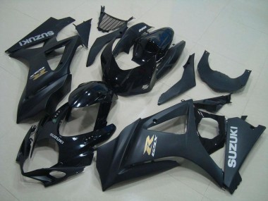 Compra Carenados Moto Suzuki GSXR 1000 2007-2008 - Negro Brillante Negro Mate Oro OEM Estilo