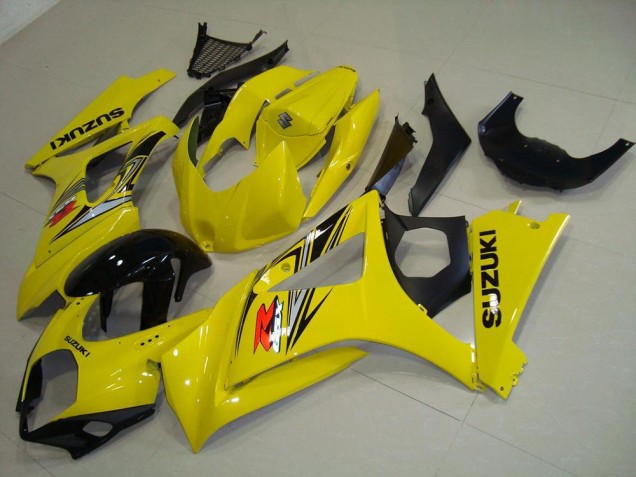 Compra Carenado Moto Suzuki GSXR 1000 2007-2008 - Amarillo Negro Brillante