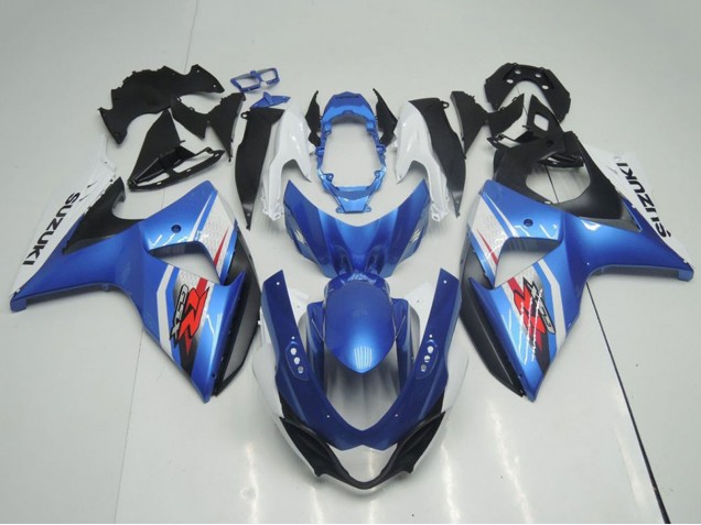 Compra Carenados Moto Suzuki GSXR 1000 2009-2016 - Azul Claro Azul Blanco Negro OEM Estilo