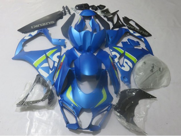 Compra Carenados Moto Suzuki GSXR 1000 2017-2024 - Azul Verde Lima Blanco