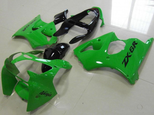 Compra Carenado Moto Kawasaki ZX6R 2000-2002 - Verde Negro Brillante