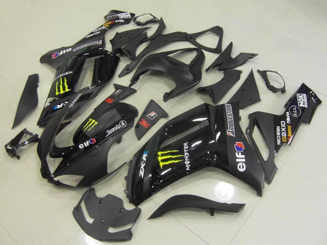 Compra Carenados Moto Kawasaki ZX6R 2007-2008 - Negro Monstruo