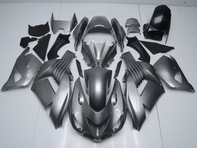 Compra Carenados Moto Kawasaki ZX14R ZZR1400 2006-2011 - Gris Brillante