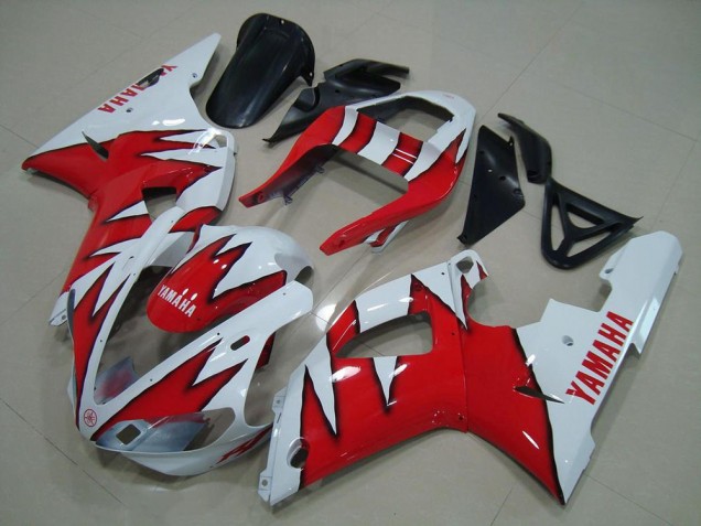 Compra Carenados Moto Yamaha YZF R1 2000-2001 - Blanco Rojo