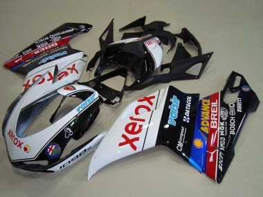 Compra Carenados Moto Ducati 1098 2007-2014 - Blanco Azul Rojo Negro Brillante Negro Xerox Valsir