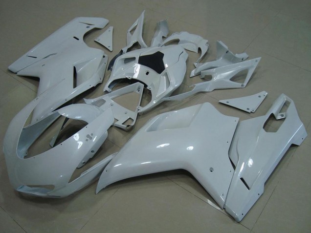 Compra Carenados Moto Ducati 848 1098 1198 2007-2014 - Blanco Brillante