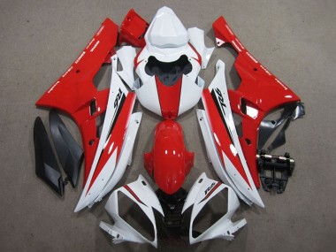 Compra Carenado Moto Yamaha YZF R6 2006-2007 - Blanco Rojo Negro