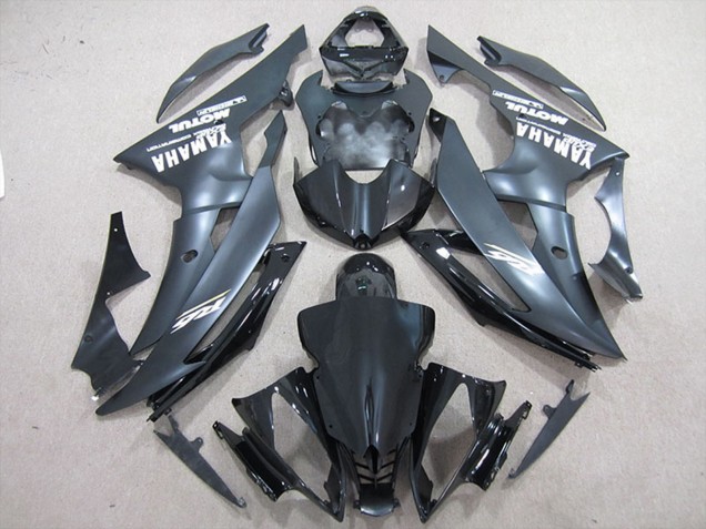 Compra Carenados Moto Yamaha YZF R6 2008-2016 - Negro Brillante Negro Mate Blanco Calcomanías