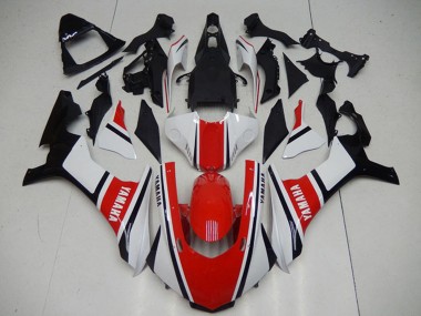 Compra Carenados Moto Yamaha YZF R1 2015-2019 - Blanco Rojo Negro