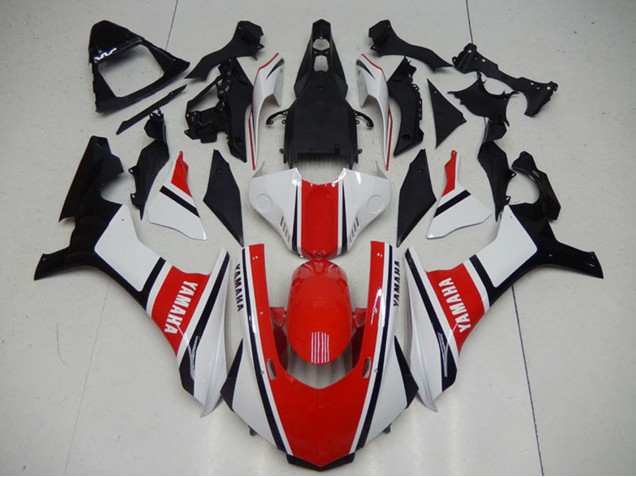 Compra Carenados Moto Yamaha YZF R1 2015-2019 - Blanco Rojo Negro