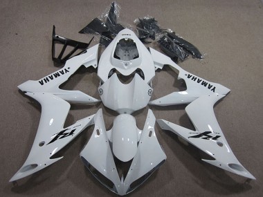 Compra Carenados Moto Yamaha YZF R1 2004-2006 - Blanco Negro Calcomanía