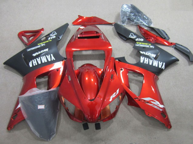 Compra Carenado Moto Yamaha YZF R1 2009-2011 - Rojo Negro Mate