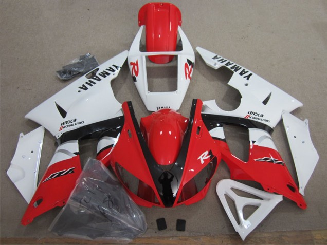 Compra Carenado Moto Yamaha YZF R1 2009-2011 - Blanco Rojo Negro