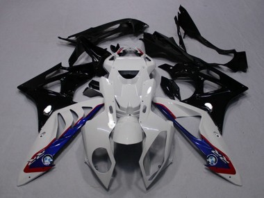 Compra Carenados Moto BMW S1000RR 2009-2014 - Blanco Azul Negro Brillante