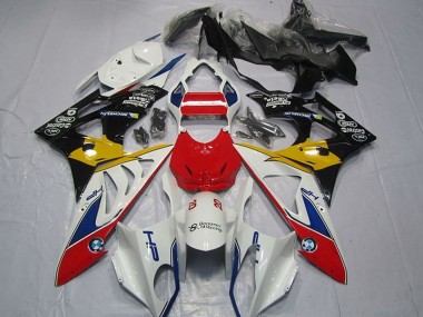 Compra Carenados Moto BMW S1000RR 2009-2014 - Blanco Rojo Amarillo Azul Negro HP Castrol