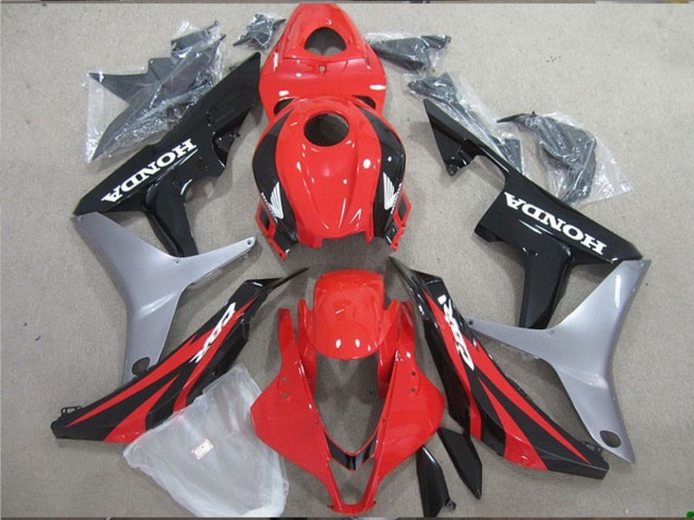 Compra Carenado Moto Honda CBR600RR 2007-2008 - Plata Rojo Negro Brillante