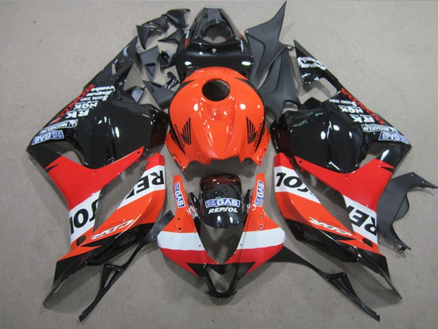 Compra Completo Carenados Moto Honda CBR600RR 2009-2012 - Naranja Blanco Rojo Negro Brillante Repsol